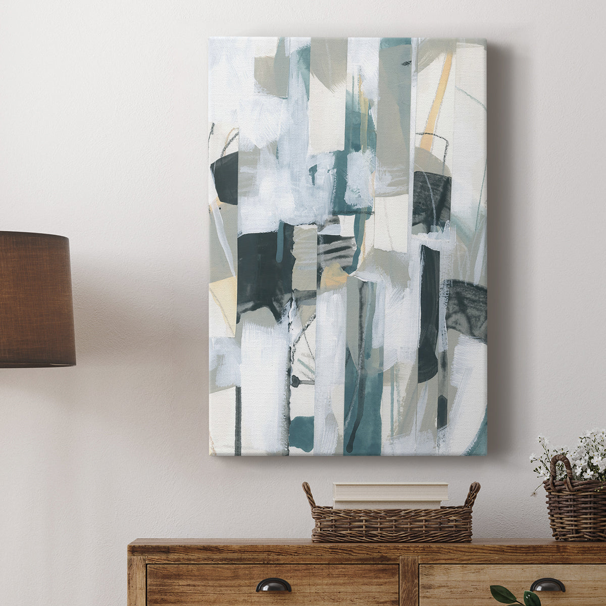 Sea Cavern Strata IV - Canvas Art Print