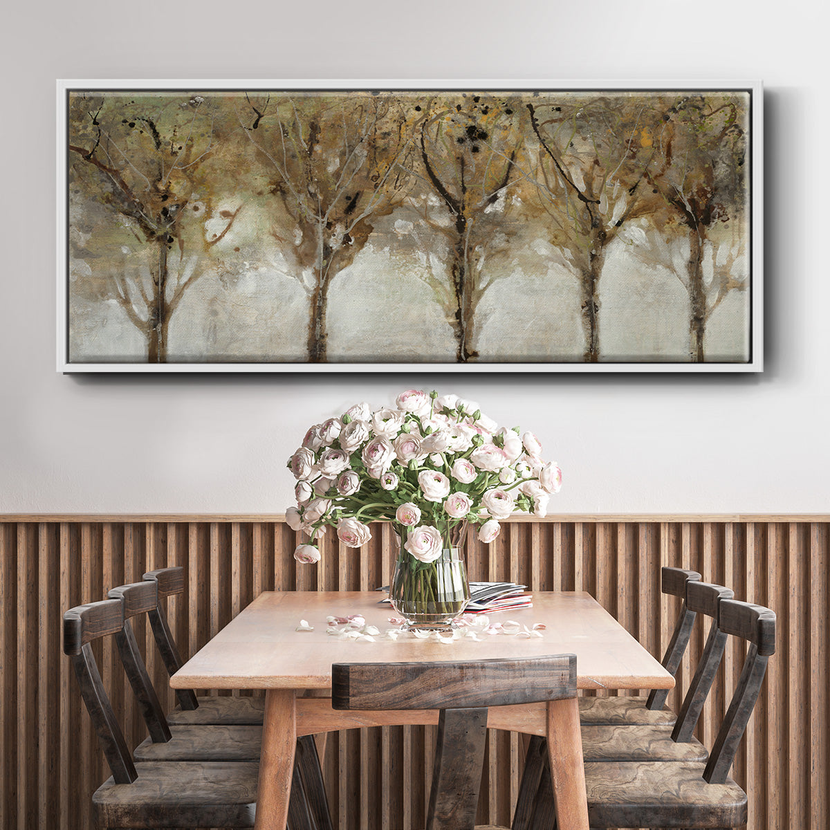Seeing the Light - Floater Framed Canvas Print