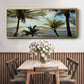 Honduras Sunset - Floater Framed Canvas Print