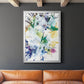 Like An Iris II - Modern Framed Canvas Print