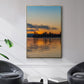 Molten Gold - Floater Framed Canvas Print