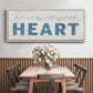 Grateful Heart - Floater Framed Canvas Print