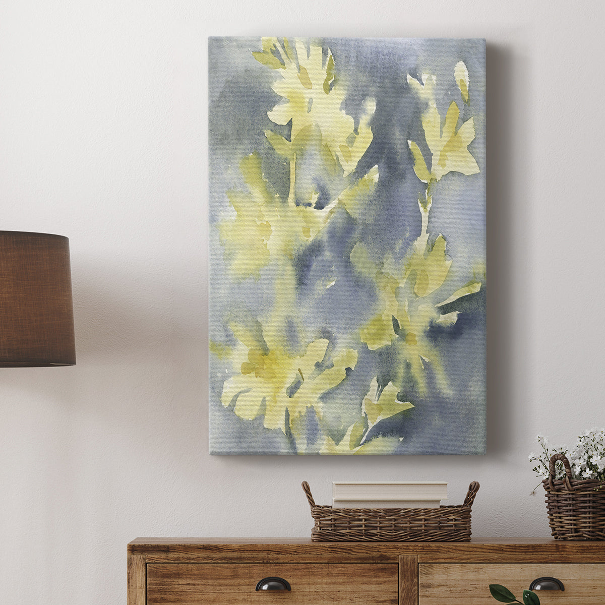 Forsythia Blooms II - Canvas Art Print