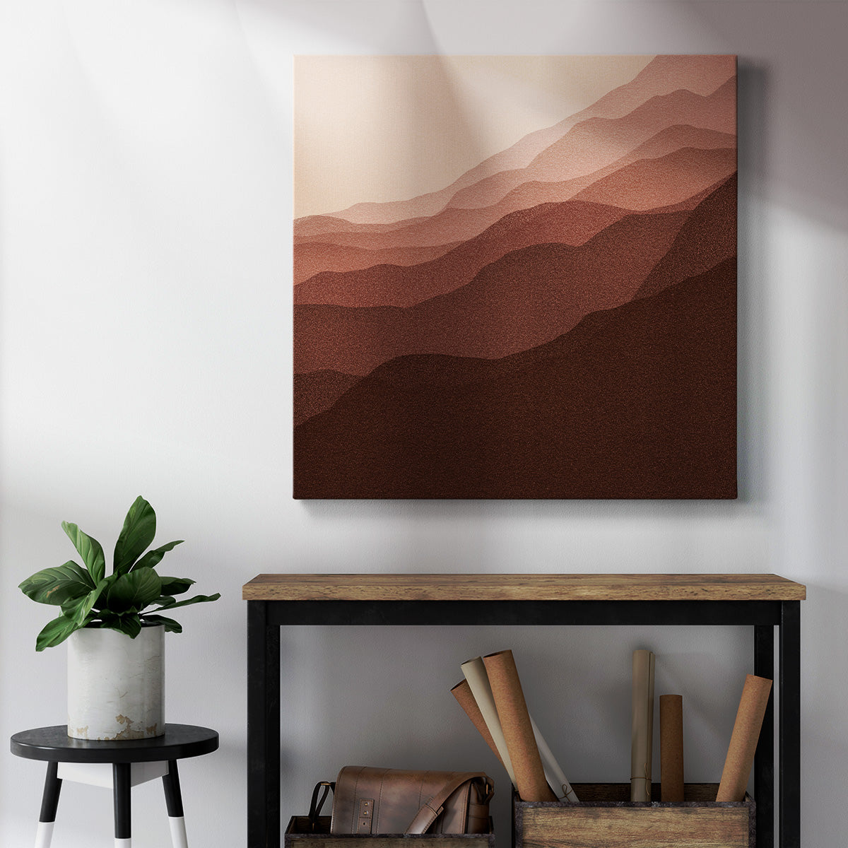 Gradient Scape II - Canvas Art Print