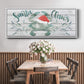 Tis the Seasun Collection D - Floater Framed Canvas Print