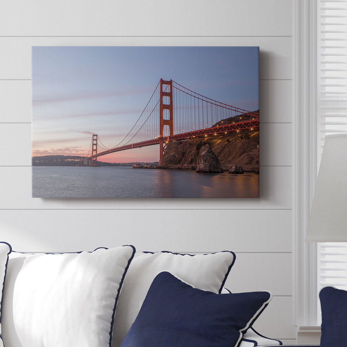 Golden Gate Span - Canvas Art Print