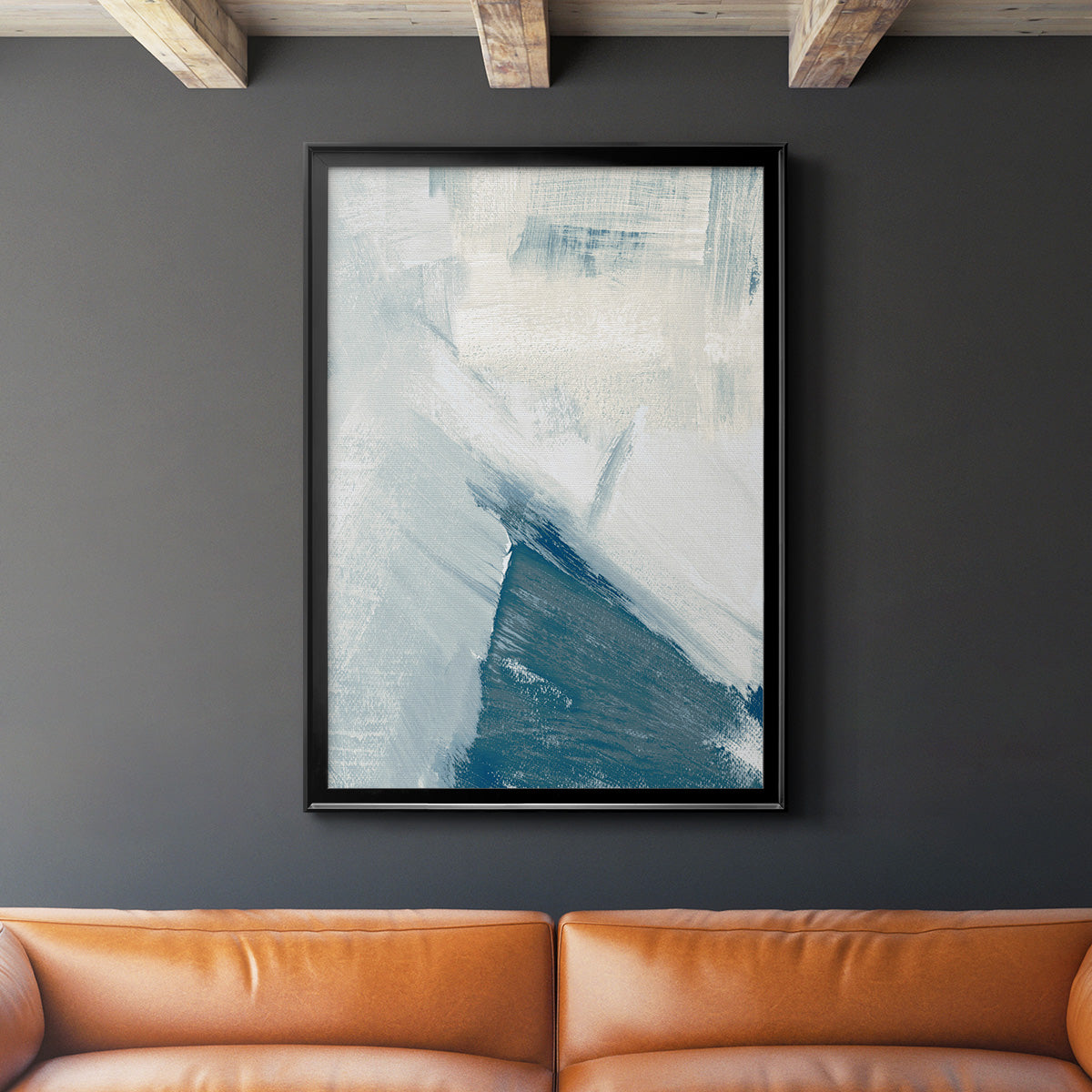 Windblown I - Modern Framed Canvas Print