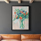 Painterly Soft Bouquet II - Modern Framed Canvas Print