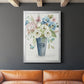 Garden Bouquet - Modern Framed Canvas Print