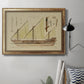 Antique Ship Plan VI Premium Framed Canvas- Ready to Hang