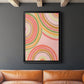 Abstract Rainbow I - Modern Framed Canvas Print