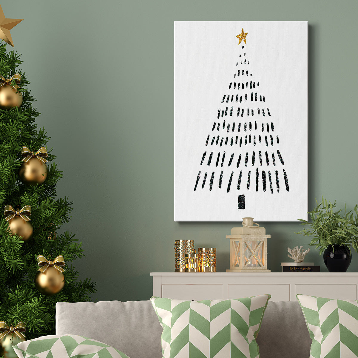 Christmas Tree - Gallery Wrapped Canvas