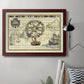 Nautical Map I Premium Framed Canvas- Ready to Hang