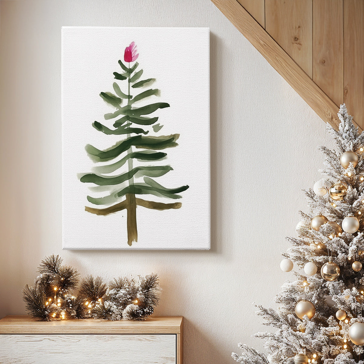 Dusk of Snowwhite Fir - Canvas Art Print