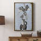 Graphic Flowers in Vase I - Canvas Art Print