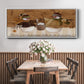 Snowballs - Floater Framed Canvas Print