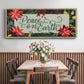 Bright Christmas Night Collection D - Floater Framed Canvas Print