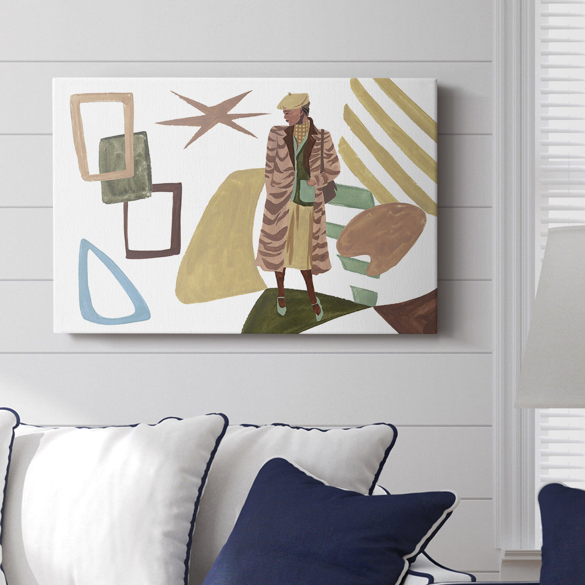 Vintage Vibes I - Canvas Art Print