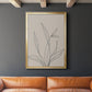 Neutral Lines II - Modern Framed Canvas Print
