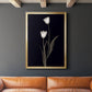 Tulip Pose II - Modern Framed Canvas Print