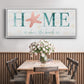Home Beach - Floater Framed Canvas Print