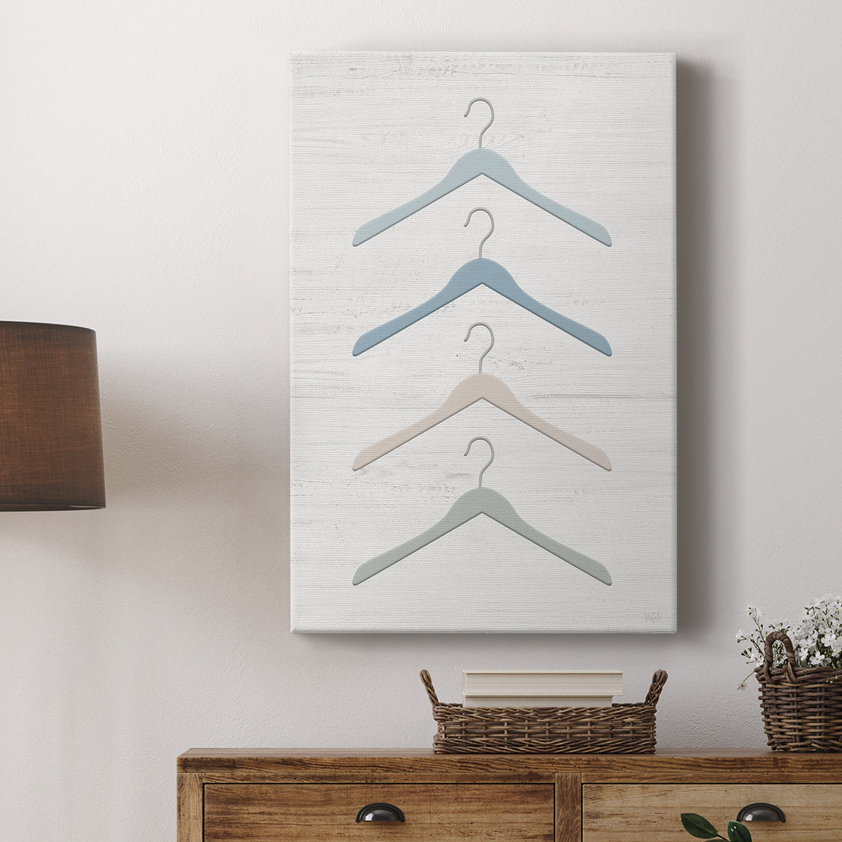 Laundry Hangers - Canvas Art Print