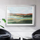 Autumn River Crossing I - Modern Framed Art Print