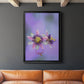 Exotic Flower Burst II - Modern Framed Canvas Print