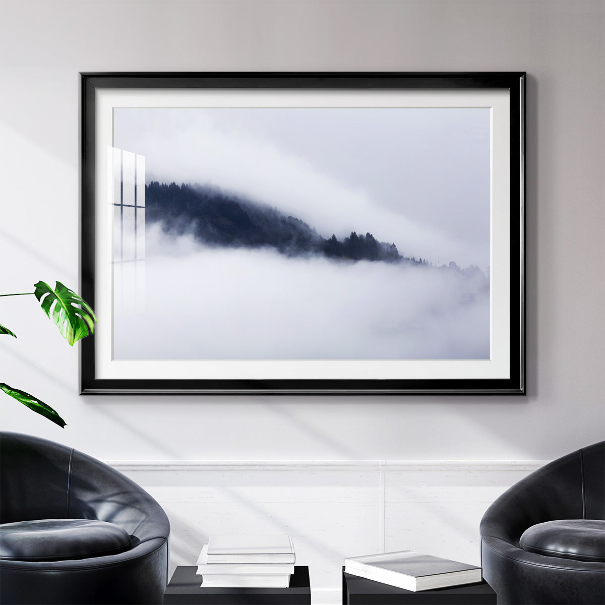 In the Clouds - Modern Framed Art Print