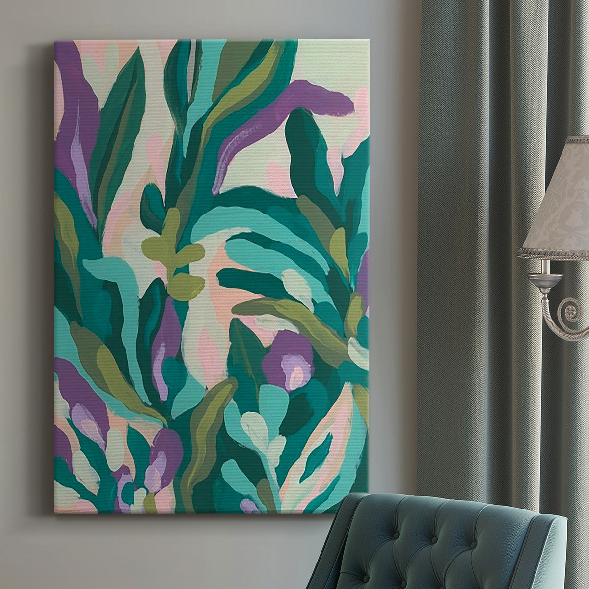 Jungle Wave II - Canvas Art Print