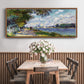 The Seine at Argenteuil, 1875 - Floater Framed Canvas Print