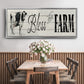 Bless This Farm - Floater Framed Canvas Print