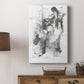 Graphite Abstract I - Canvas Art Print