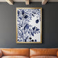Indigo Song I - Modern Framed Canvas Print