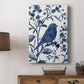 Bluebird Silhouette I - Canvas Art Print