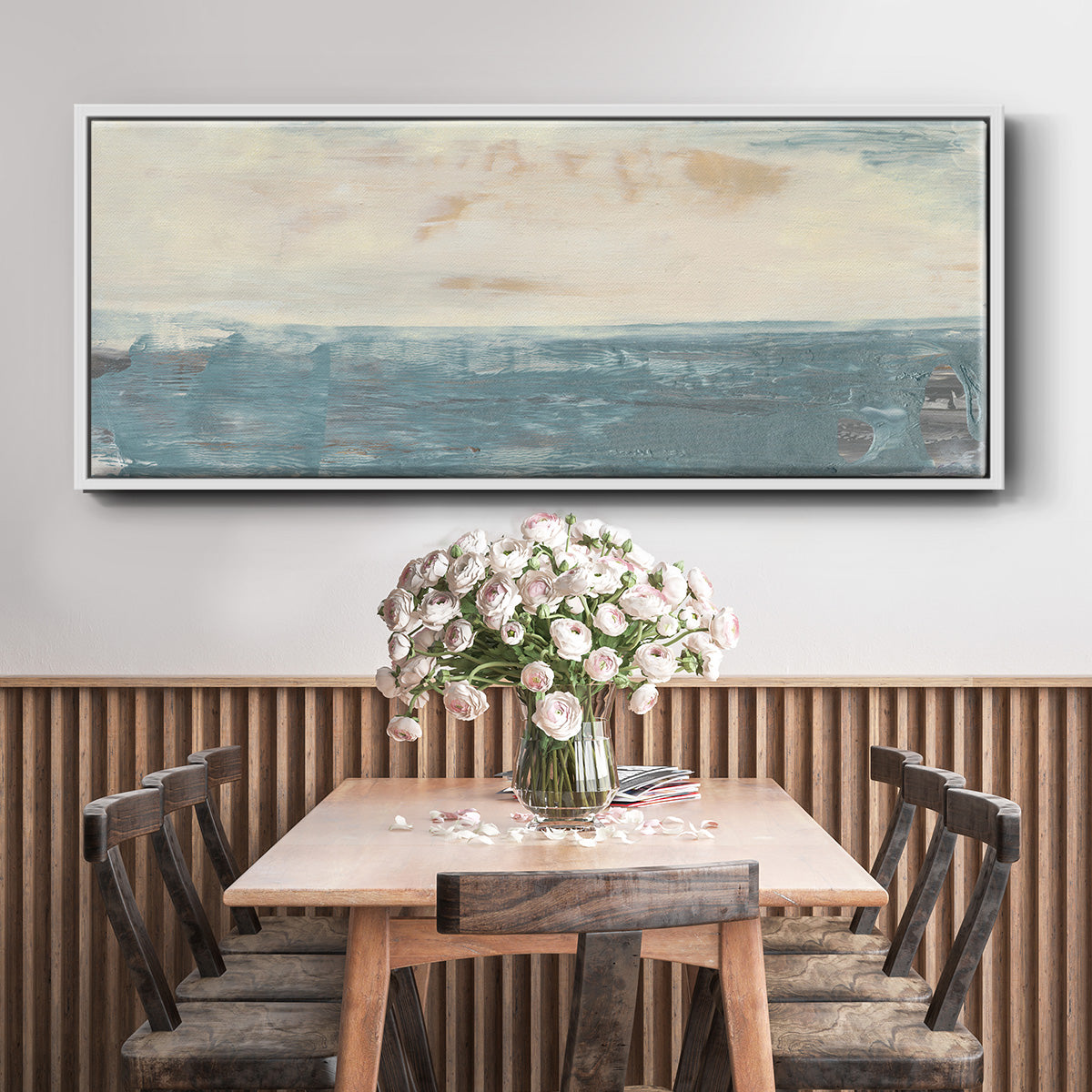 Peace and Calm III - Floater Framed Canvas Print