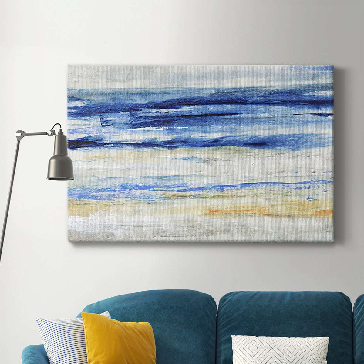 Choppy Seas II Premium Gallery Wrapped Canvas - Ready to Hang