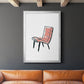 Take a Seat IX - Modern Framed Canvas Print