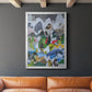 High Sierras - Modern Framed Canvas Print