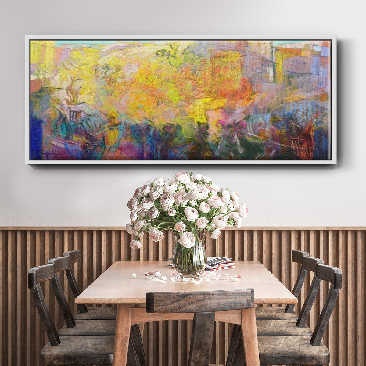 Incantanta - Floater Framed Canvas Print