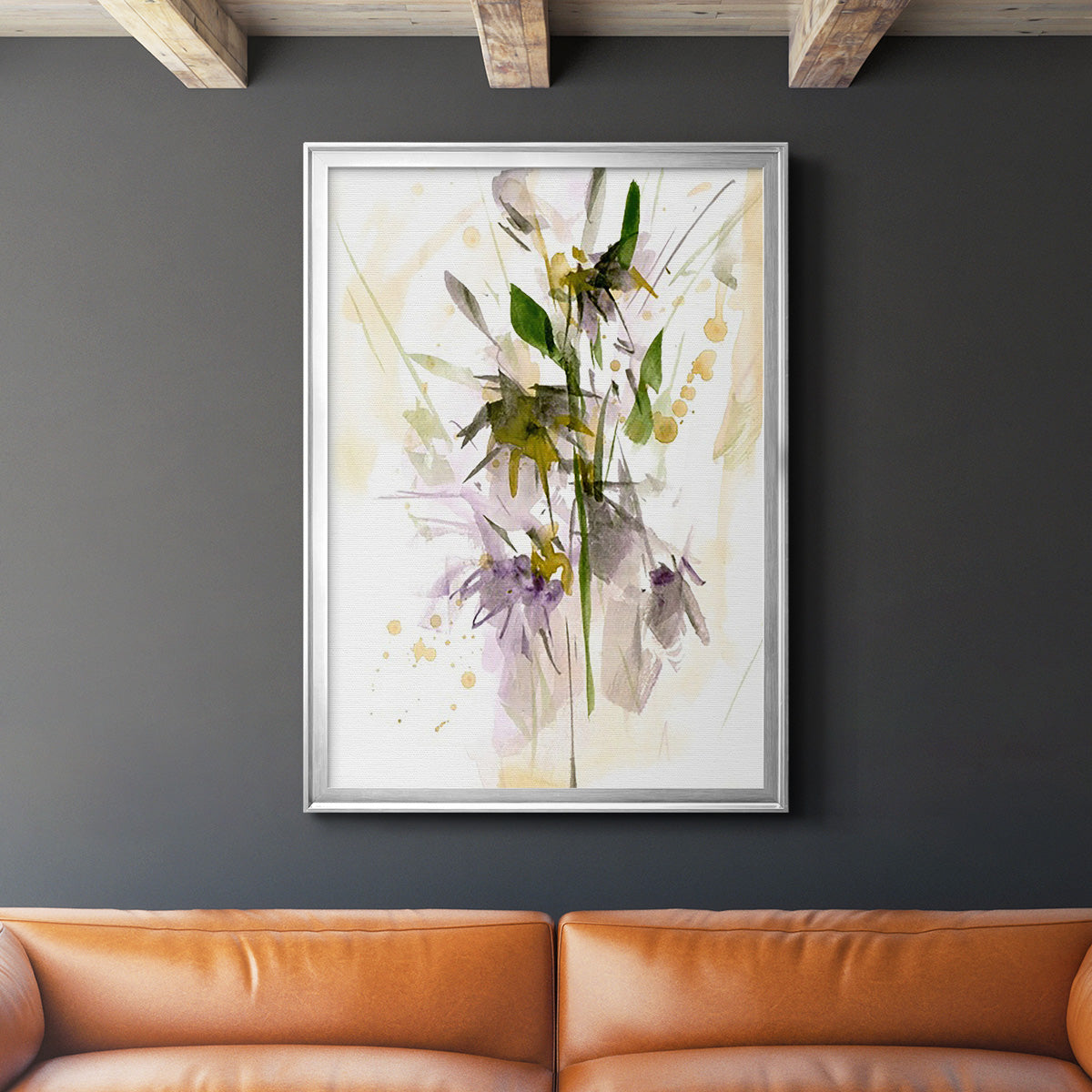 After Rain I - Modern Framed Canvas Print