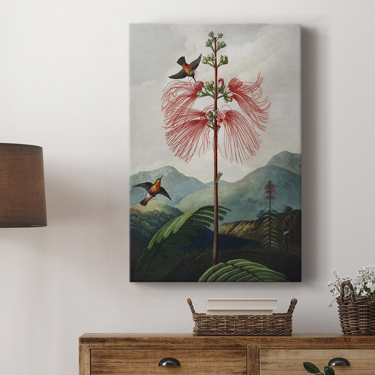 Temple of Flora VIII - Canvas Art Print
