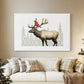 Silver Pines Blessing - Canvas Art Print