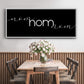 Nom Nom Nom - Floater Framed Canvas Print