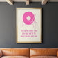 Sweet Melody III - Modern Framed Canvas Print