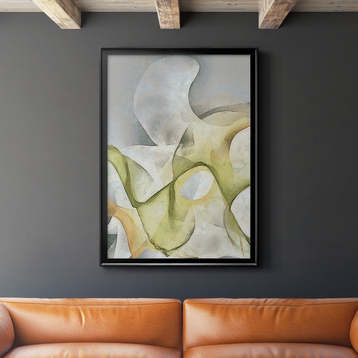 Excursion I - Modern Framed Canvas Print