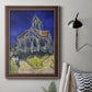 The Church at Auvers - Ornate Framed Canvas Print