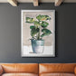 Potted Houseplant II - Modern Framed Canvas Print