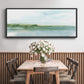 Green Ribbon Coast II - Floater Framed Canvas Print