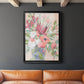 Blush Array II - Modern Framed Canvas Print